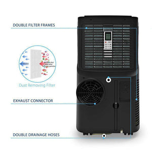 JHS 14,000 BTU Portable Air Conditioner with Remote Control