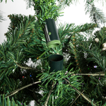Load image into Gallery viewer, Clovi 7.5FT Lighted Snowfall Scotch Pine Tree, 500 Lights, No-Shed Flocking
