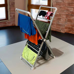 Load image into Gallery viewer, Tors &amp; Olsson X-Frame Heater Drying Rack - Energy Efficient Laundry Solution with 38 ft of Drying Space
