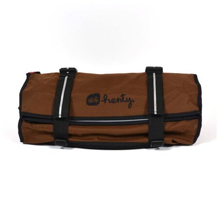 Henty 13L Single-Strap Messenger Tube, Brown