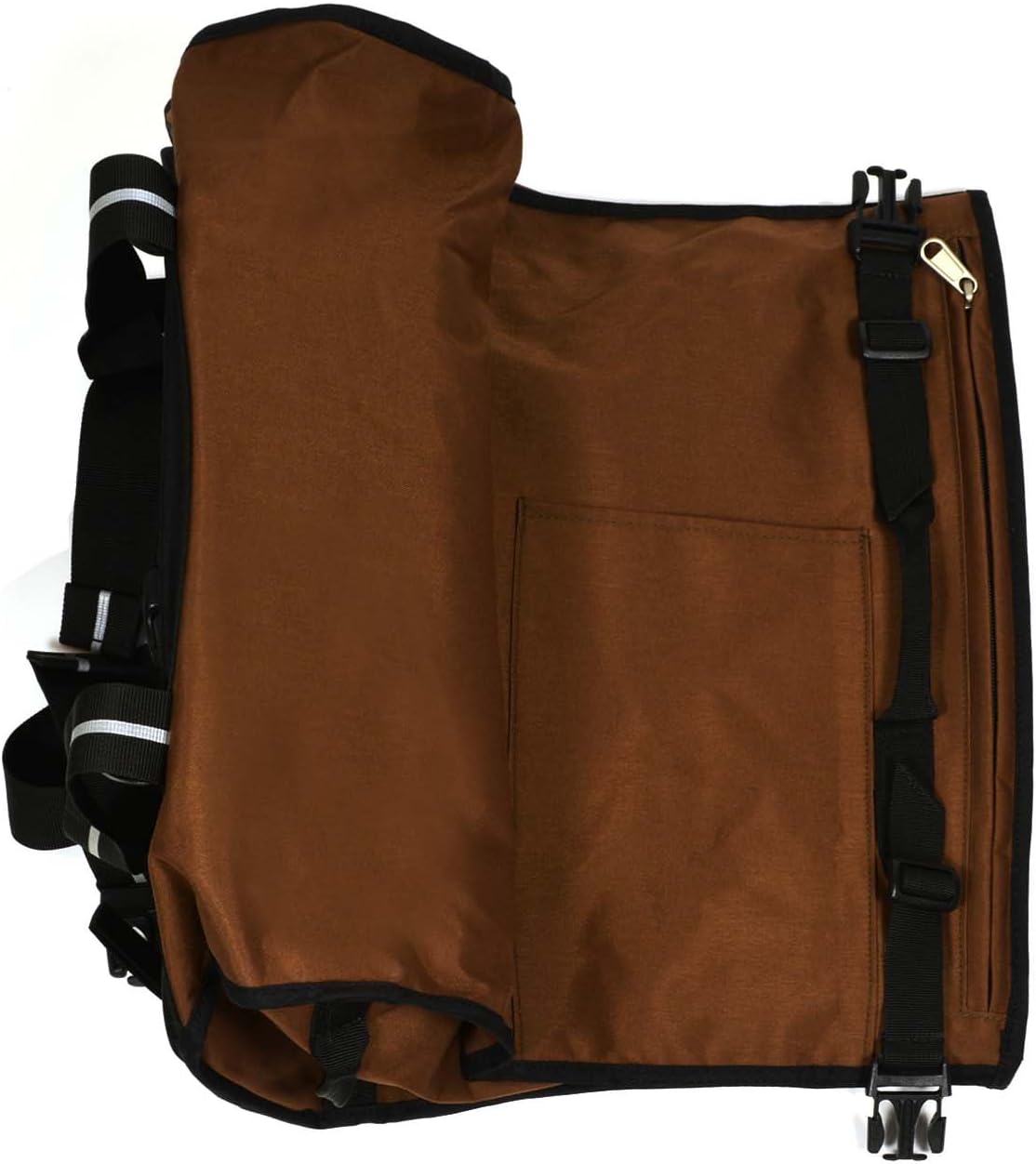 Henty 13L Single-Strap Messenger Tube, Brown