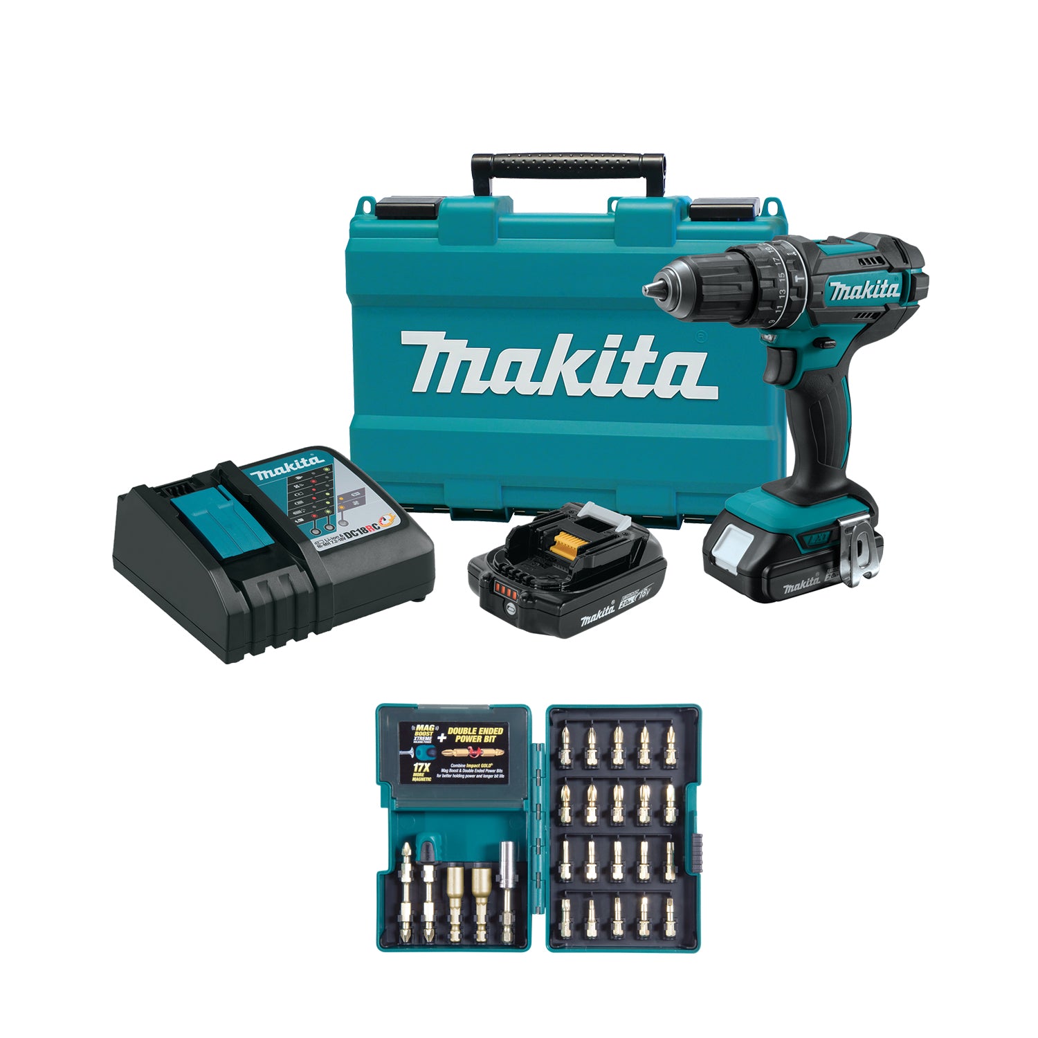 Makita 18V LXT® Lithium-Ion Compact Cordless 1/2